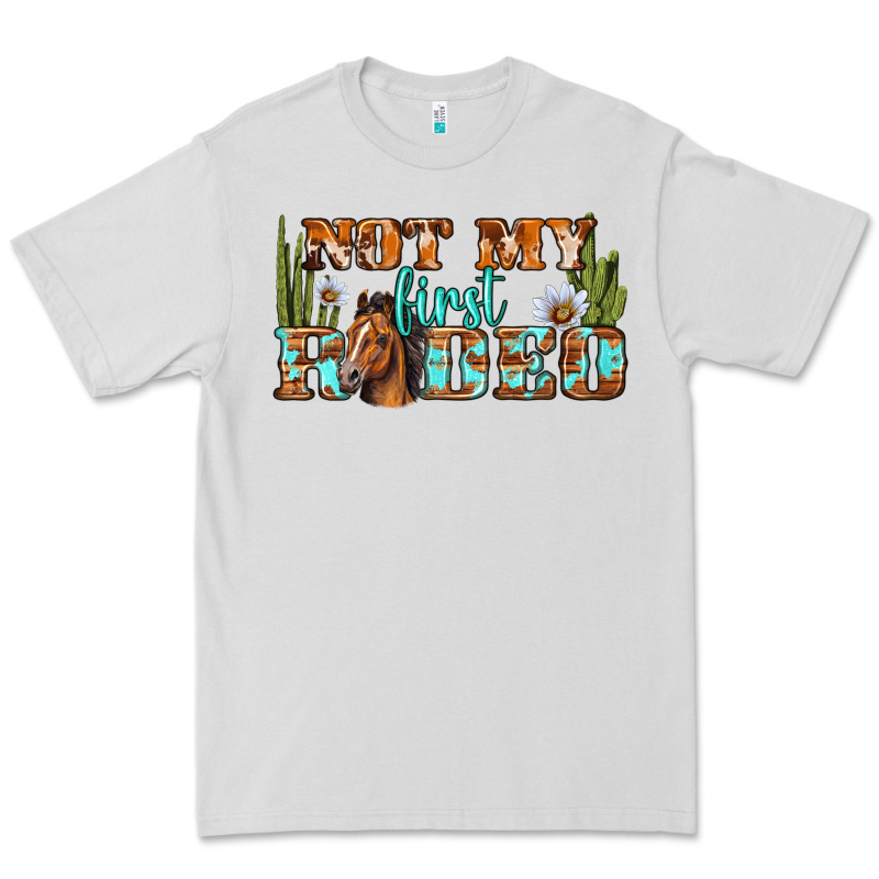 Not My First Rodeo Western Premium Tee by BundleAndBundleShop | Teevron