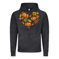 Vintage Black Fall Heart Vintage Hoodie - texasbilliewilder