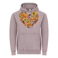 Vintage Zinc Fall Heart Vintage Hoodie - texasbilliewilder