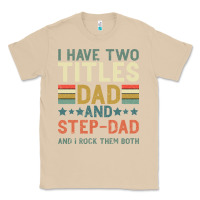 Mushroom I Have Two Tıtles Dad And Step Dad And I Rock Them Classic Tee - Bettercallsaul