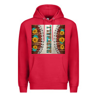 Cardinal baseball with sunflower and gemstone tumbler Premium Hoodie - BundleAndBundleShop