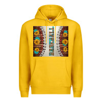 Lemon baseball with sunflower and gemstone tumbler Premium Hoodie - BundleAndBundleShop