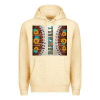 Pina Colada baseball with sunflower and gemstone tumbler Premium Hoodie - BundleAndBundleShop