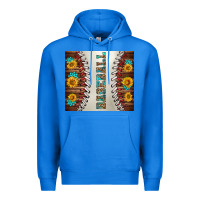 True Royal baseball with sunflower and gemstone tumbler Premium Hoodie - BundleAndBundleShop