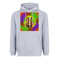 Heather Grey Halloween Belgian Horse Heavyweight Hoodie - LillyAllenDesigns