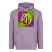 Lavender Halloween Belgian Horse Heavyweight Hoodie - LillyAllenDesigns