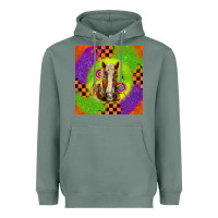Sage Halloween Belgian Horse Heavyweight Hoodie - LillyAllenDesigns