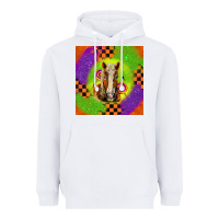 White Halloween Belgian Horse Heavyweight Hoodie - LillyAllenDesigns
