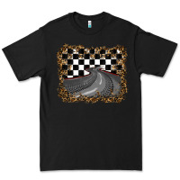 Black leopard racing  background Premium Tee - RanaPortraitStore