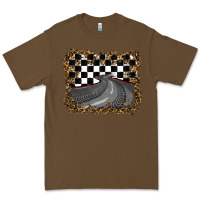 Cacao leopard racing  background Premium Tee - RanaPortraitStore
