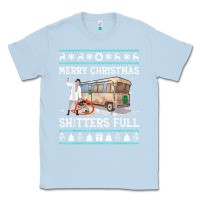 Dusty Blue merry christmas shitters full Classic Tee - tuanDangUi
