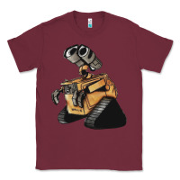 Burgundy wall e Classic Tee - tuanDangUi