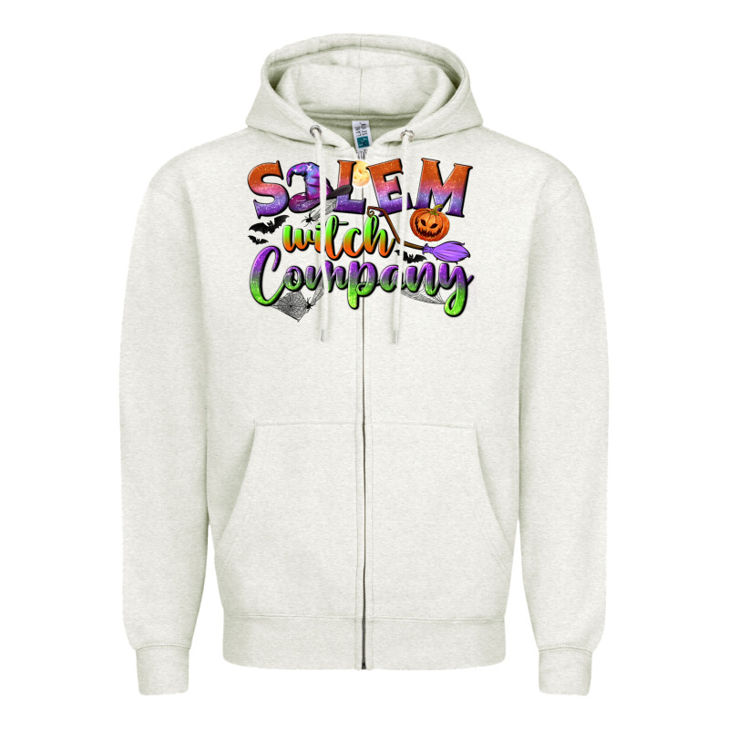 Salem Witch Company Zipper Hoodie by BundleAndBundleShop | Teevron