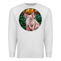 Christmas Pig Premium Sweatshirt | Teevron