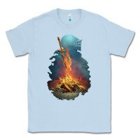 Dusty Blue Limited Edition Dark Souls Classic Tee - tuanDangUi