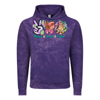 Cloud Purple Peace love Easter Vintage Hoodie - NancyCooperArtShop