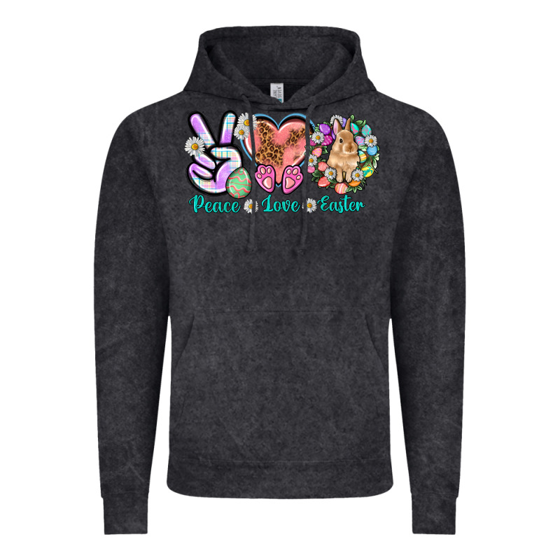 Peace Love Easter Vintage Hoodie by NancyCooperArtShop | Teevron