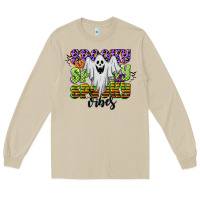 Mushroom spooky spooky spooky vibes Long Sleeve Tee - CowGirlArtShop