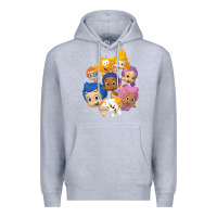 Heather Grey bubble guppies Premium Hoodie - tuanDangUi