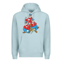Blue Mist beagle boys Premium Hoodie - tuanDangUi