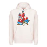 Pale Pink beagle boys Premium Hoodie - tuanDangUi