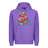 Purple beagle boys Premium Hoodie - tuanDangUi