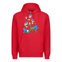 Red beagle boys Premium Hoodie - tuanDangUi