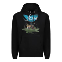 Black The Jetsons Ship Premium Hoodie - tuanDangUi