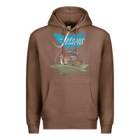 Chestnut The Jetsons Ship Premium Hoodie - tuanDangUi