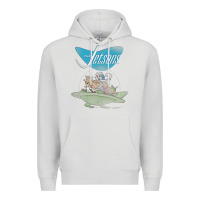 Dove Grey The Jetsons Ship Premium Hoodie - tuanDangUi