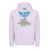 Lilac The Jetsons Ship Premium Hoodie - tuanDangUi