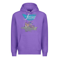 Purple The Jetsons Ship Premium Hoodie - tuanDangUi