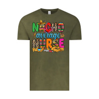 Vintage Olive nacho average nurse Vintage Tee - RanaPortraitStore