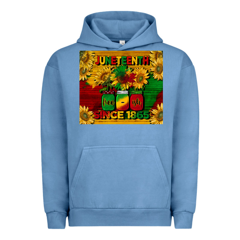 Juneteenth Since 1865 Tumbler Urban Hoodie by BarkalooDesign | Teevron