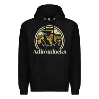 Black Adirondacks Mountains New York Vintage Hiking Camp Premium Hoodie - tuanDangUi