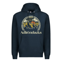 Navy Adirondacks Mountains New York Vintage Hiking Camp Premium Hoodie - tuanDangUi