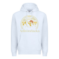 White Adirondacks Mountains New York Vintage Hiking Camp Premium Hoodie - tuanDangUi