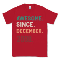 Red Awesome Since December 2008 Classic Tee - Bettercallsaul