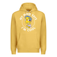 Antique Gold The Simpsons Milhouse My Mom Says I'm Cool V1 Premium Hoodie - tuanDangUi