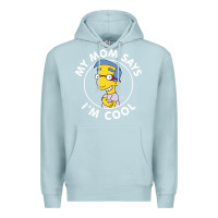 Blue Mist The Simpsons Milhouse My Mom Says I'm Cool V1 Premium Hoodie - tuanDangUi