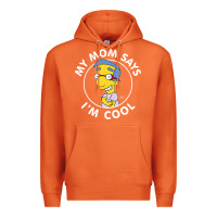 Carrot The Simpsons Milhouse My Mom Says I'm Cool V1 Premium Hoodie - tuanDangUi