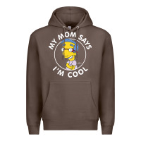 Coffee The Simpsons Milhouse My Mom Says I'm Cool V1 Premium Hoodie - tuanDangUi