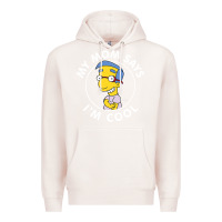 Pale Pink The Simpsons Milhouse My Mom Says I'm Cool V1 Premium Hoodie - tuanDangUi
