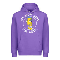 Purple The Simpsons Milhouse My Mom Says I'm Cool V1 Premium Hoodie - tuanDangUi