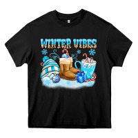 Black winter vibes Heavy Core Tee - MaliasSmallBusiness