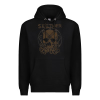 Black Seether Octoskull Premium Hoodie - tuanDangUi