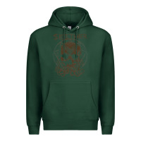 Sports Green Seether Octoskull Premium Hoodie - tuanDangUi