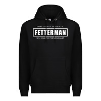 Black John Fetterman, Vote Fetterman For Senate, Preside Premium Hoodie - tuanDangUi