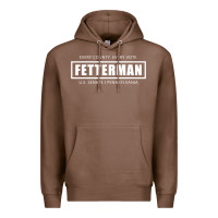 Chestnut John Fetterman, Vote Fetterman For Senate, Preside Premium Hoodie - tuanDangUi