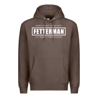 Coffee John Fetterman, Vote Fetterman For Senate, Preside Premium Hoodie - tuanDangUi